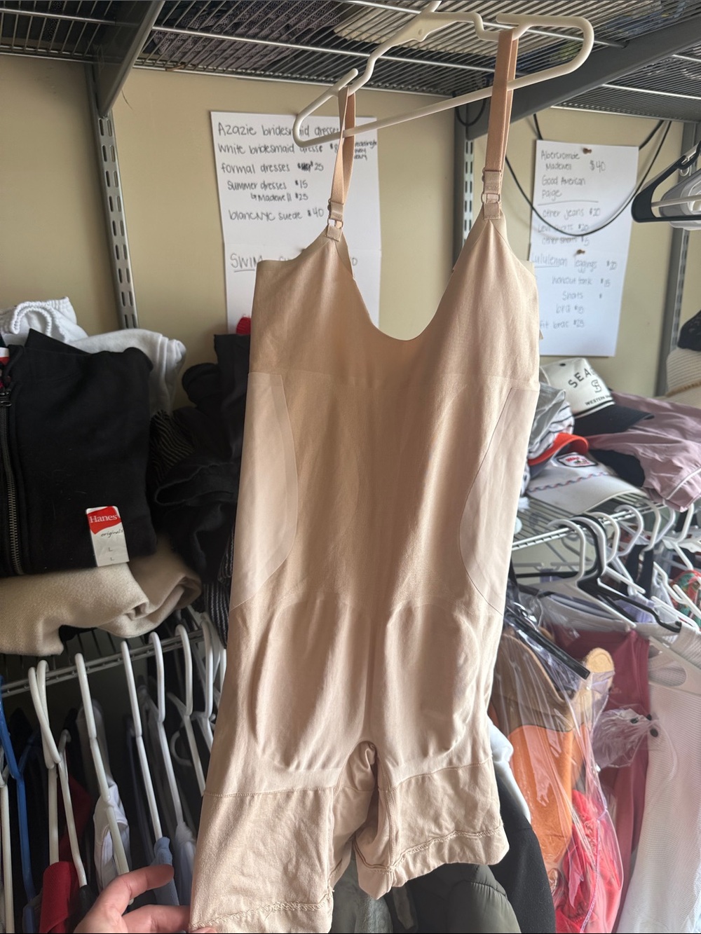 SPANX Nude/Tan Seamless Shaping Bodysuit
